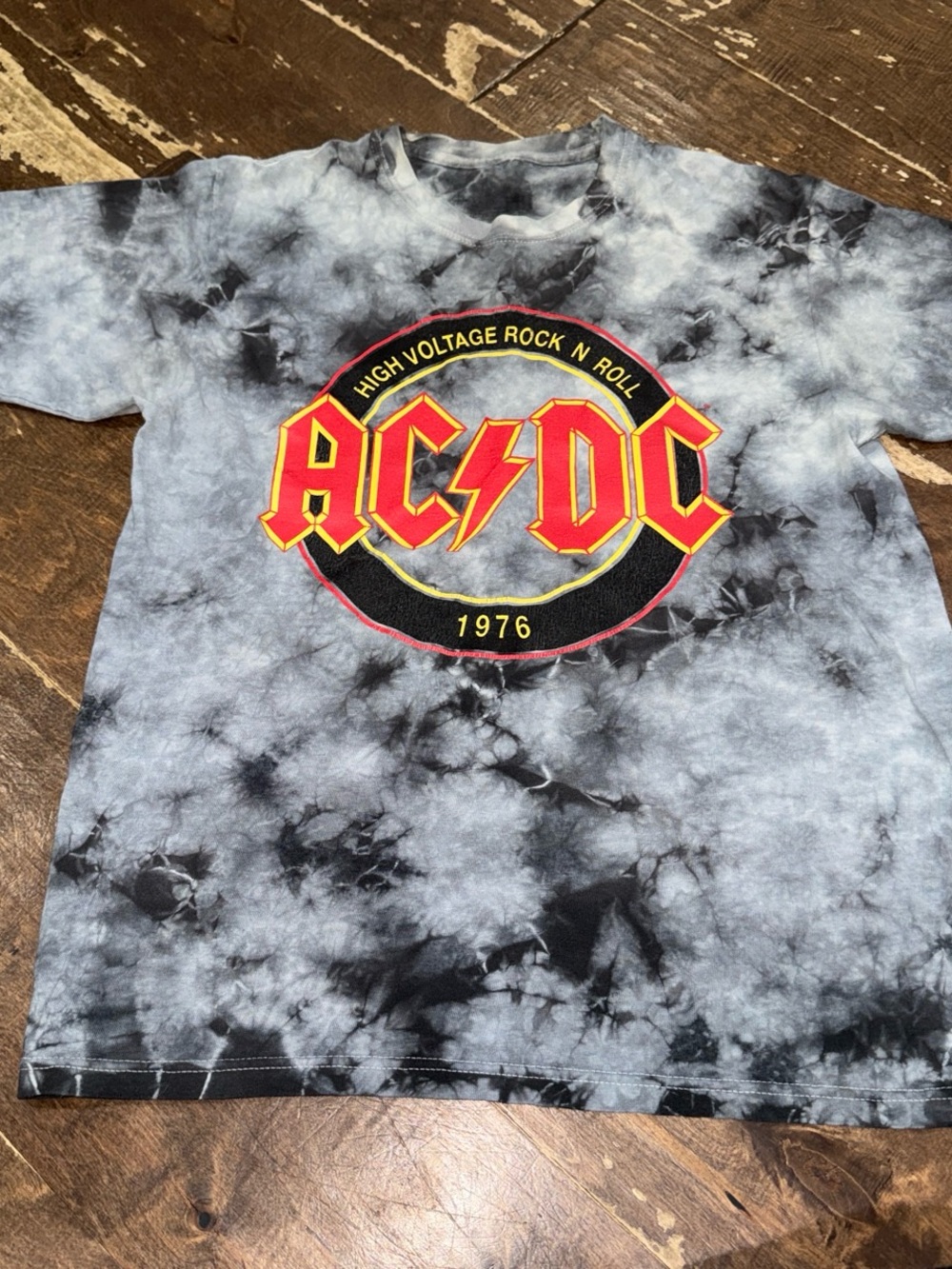 Women’s AC/DC Tie-Dye Tee